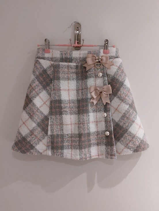 LIZ LISA Dresses & Skirts - Liz Lisa | Ribbon Check Skirt
